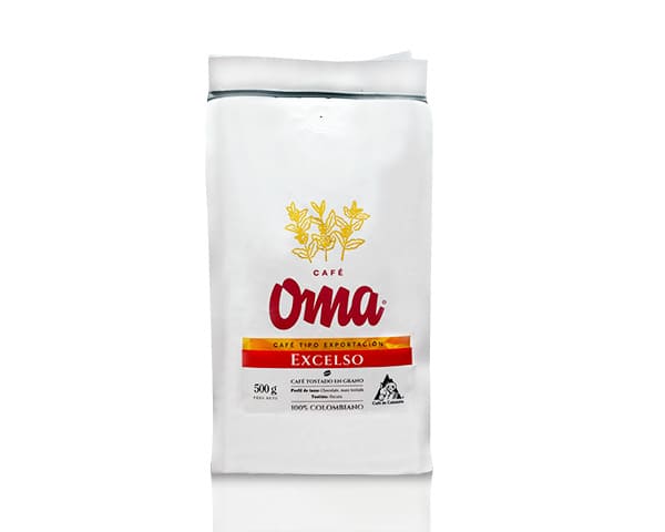 cafe oma Ecxelso COLOMBIA
